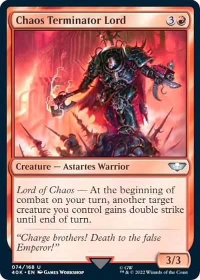 Chaos Terminator Lord #74