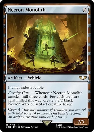 Necron Monolith #161