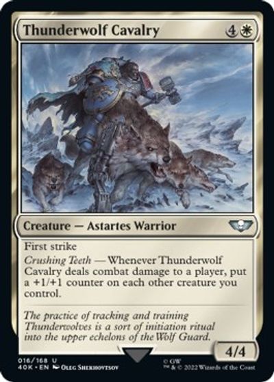 Thunderwolf Cavalry #16