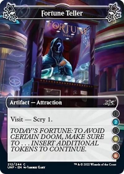 Fortune Teller 2 4 6 #212