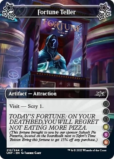 Fortune Teller 4 5 6 #212