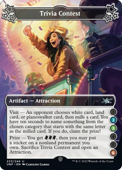 Trivia Contest 2 3 6 #233