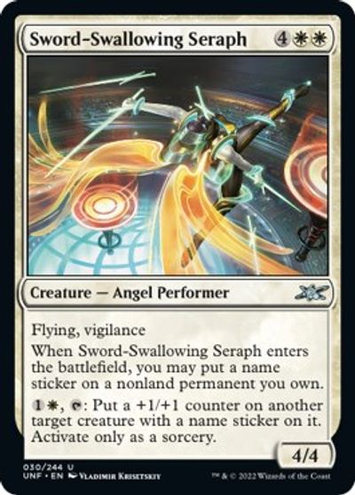 Sword Swallowing Seraph #30