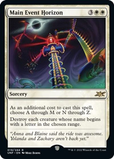 Main Event Horizon #19