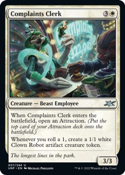 Complaints Clerk #7