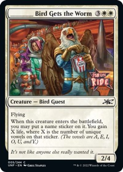 _____ Bird Gets the Worm #5