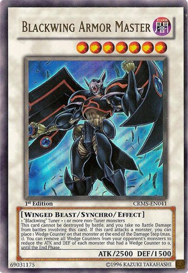 Blackwing Armor Master #CRMS-EN041