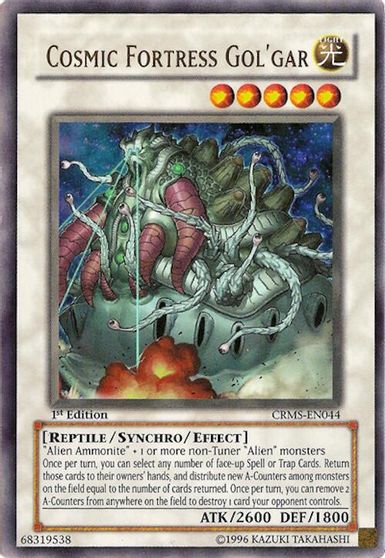 Cosmic Fortress GolGar #CRMS-EN044