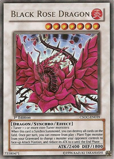 Black Rose Dragon #CSOC-EN039