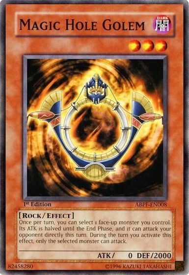 Magic Hole Golem
