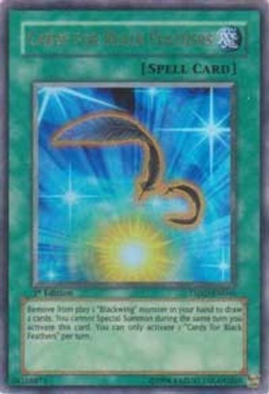 Cards for Black Feathers #TSHD-EN046