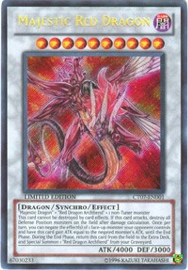 5D's Majestic Red Dragon Collectible Tin New Sealed Yu-Gi-Oh! 2010 Yugioh 
