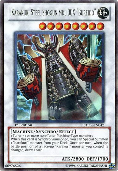 Karakuri Steel Shogun mdl 00X Bureido #STOR-EN042