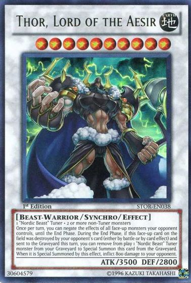 Thor Lord of the Aesir #STOR-EN038