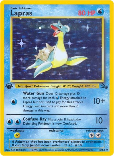 Lapras [1st Edition] #10