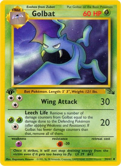 Golbat [1st Edition] #34