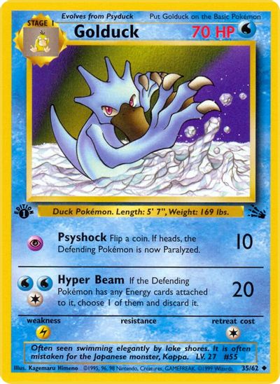 Golduck [1st Edition] #35