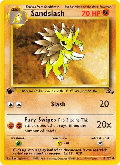 Sandslash [1st Edition] #41