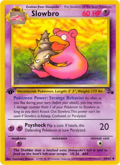 Slowbro [1st Edition] #43