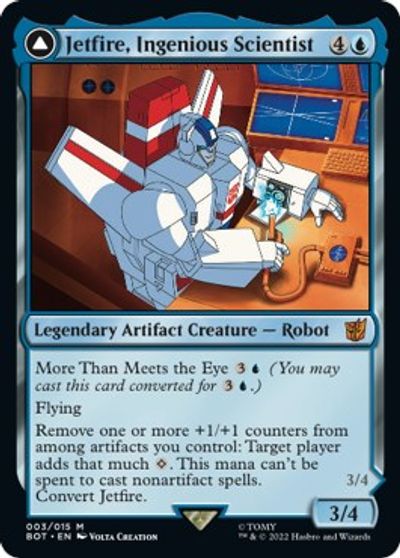 Jetfire Ingenious Scientist