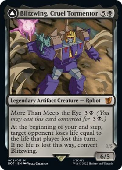 Blitzwing Cruel Tormentor