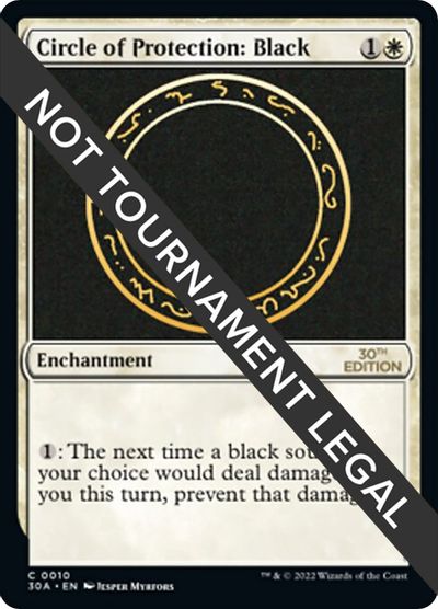 Circle of Protection Black