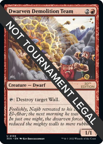 Dwarven Demolition Team