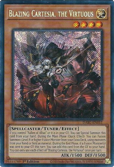 Blazing Cartesia the Virtuous #DABL-EN011