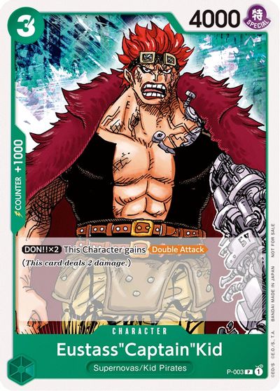 EustassCaptainKid Promotion Pack 2022
