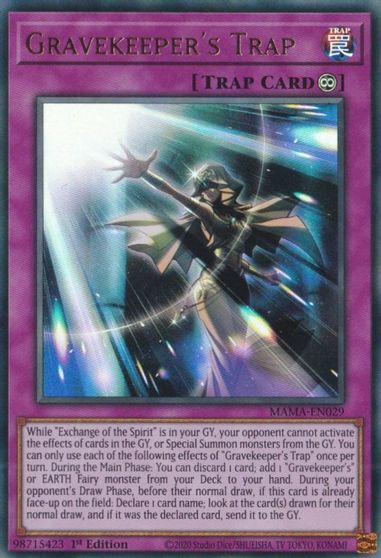 Gravekeepers Trap #MAMA-EN029