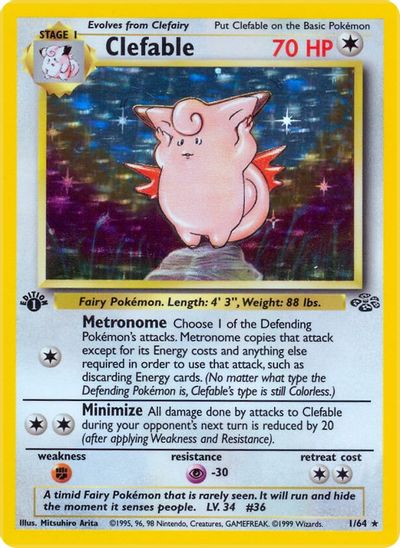 Clefable [1st Edition] #1