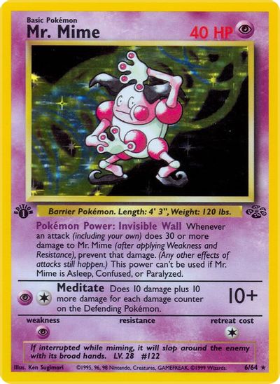 Mr. Mime [1st Edition] #6