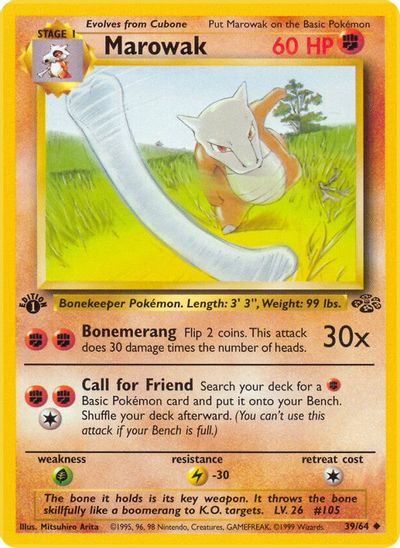 Marowak [1st Edition] #39