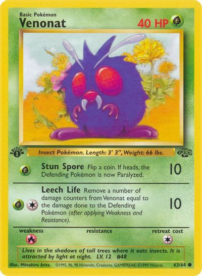 Venonat [1st Edition] #63