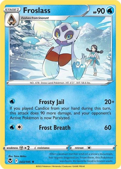 Froslass [Reverse Holo] #43