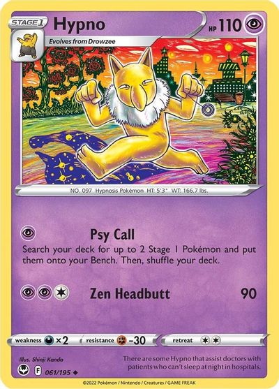 Hypno [Reverse Holo] #61