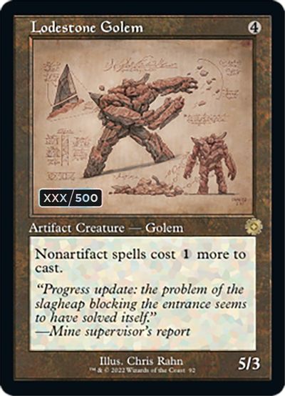 Lodestone Golem Schematic