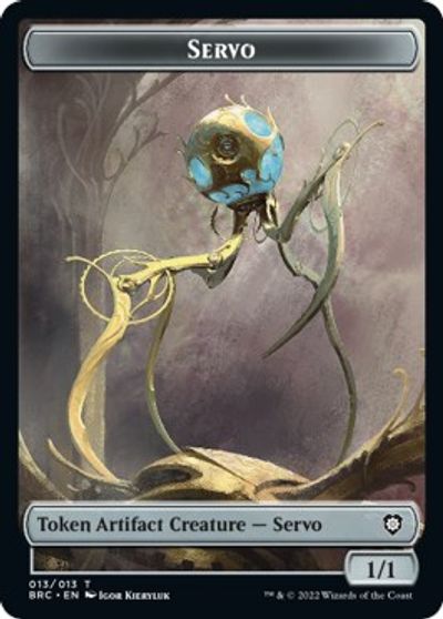 Servo Powerstone Double Sided Token