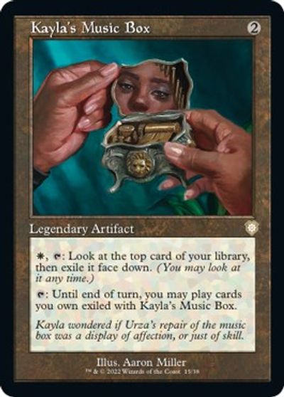 Kaylas Music Box Retro Frame