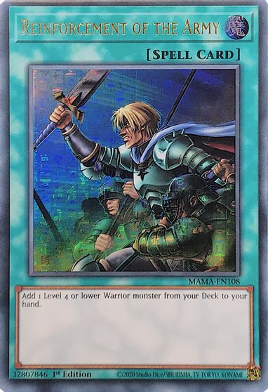 Reinforcement of the Army Ultra Pharaohs Rare #MAMA-EN108