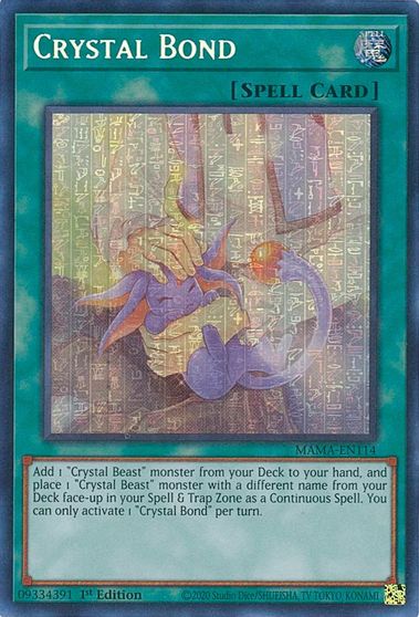 Crystal Bond Ultra Pharaohs Rare #MAMA-EN114