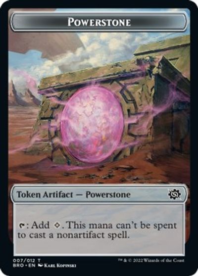 Powerstone Spirit Double Sided Token #7 // 1
