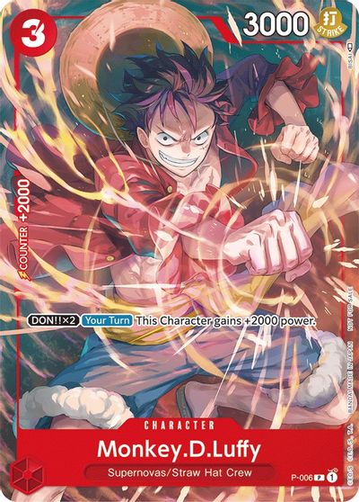MonkeyDLuffy P 006 Tournament Pack Vol 1