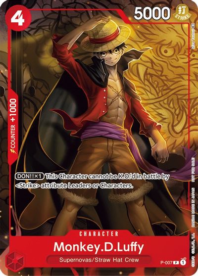 MonkeyDLuffy P 007 Tournament Pack Vol 1