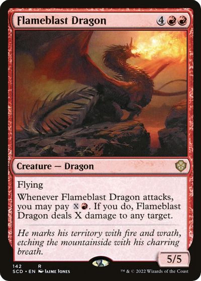 Flameblast Dragon #142