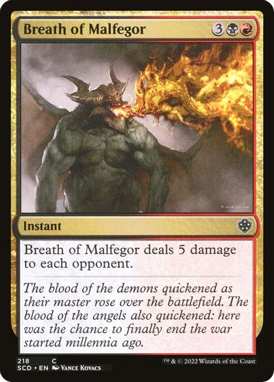 Breath of Malfegor #218