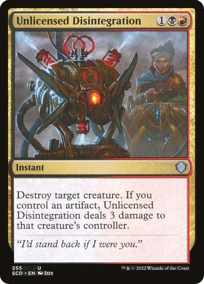 Unlicensed Disintegration #255