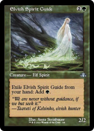Elvish Spirit Guide Retro Frame #338