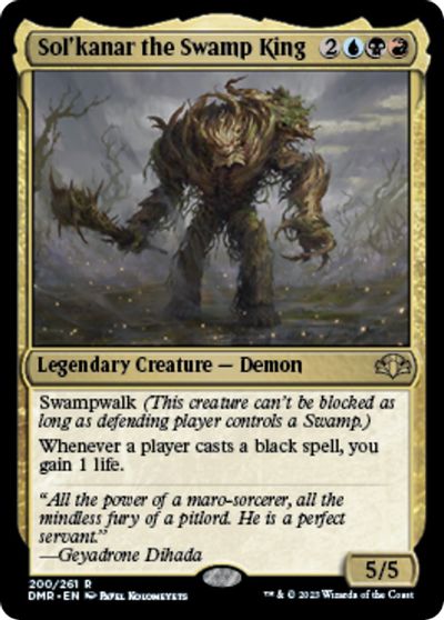Solkanar the Swamp King #200
