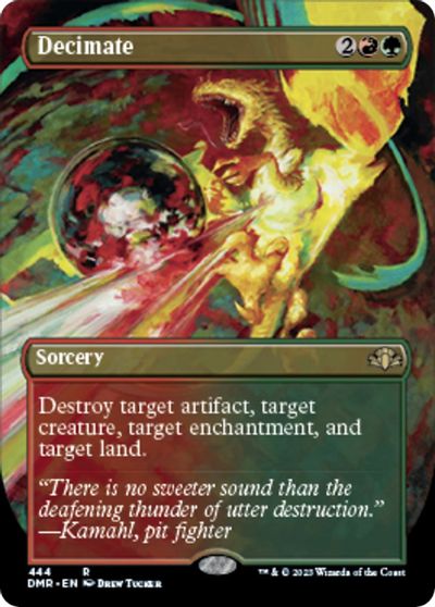 Decimate Borderless #444